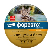 ФОРЕСТО ошейник инсектоакарицидный для кошек, 38см