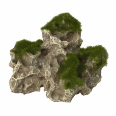 AQUA DELLA Декор для аквариума "Камень со мхом Moss Rock 3", 25x9x17см